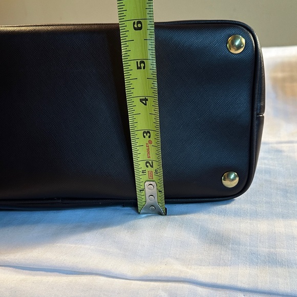 Coach Dark Brown Dome Satchel with Gold Hardware - Picture 13 of 16